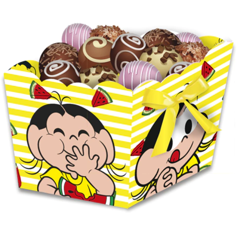 CACHEPOT MÉDIO MAGALI MELANCIA 08 UNIDADES