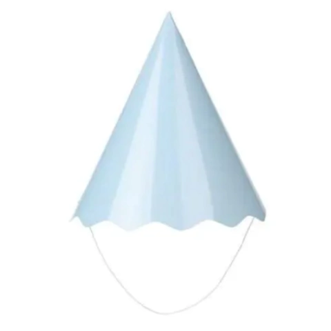 CHAPÉU DE PAPEL LISO VERMELHO C/08 UNIDADES - 01 UNIDADE