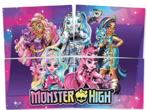 PAINEL 4 LAMINAS MONSTER HIGH - 01 UNIDADE
