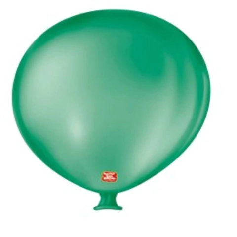 BALÃO SUPER GIGANTE LISO VERDE FOLHA - 01 UNIDADE