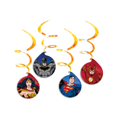 MÓBILE LIGA DA JUSTIÇA ILUSTRADA - 04 UNIDADES