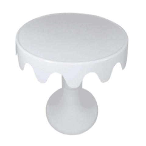 BOLEIRA REDONDA 28CM X 24CM BRANCA - 01 UNIDADE