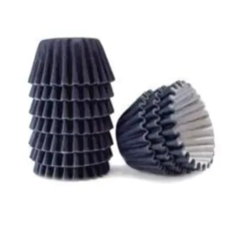 FORMINHA DE PAPEL PRETO NÚMERO 4 C/100 UNIDADES - 01 UNIDADE