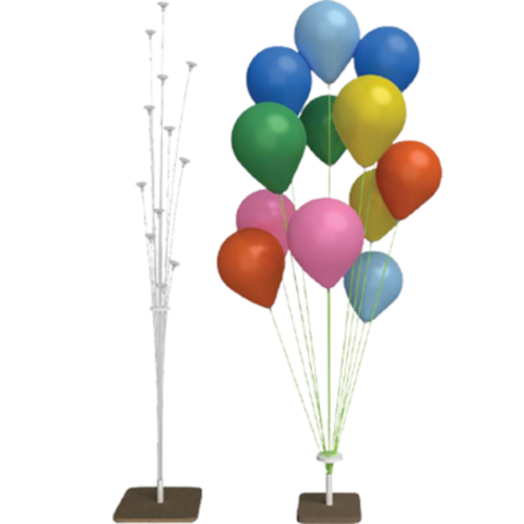 GRIN HOLDER MDF BRANCO GRANDE C/ 12 HASTES - 01 UNIDADE