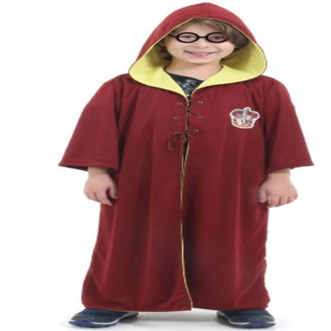 FANTASIA HARRY POTTER QUADRIBOL TAMANHO G - 01 UNIDADE