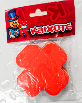 FORMA DOCINHO LARANJA FLUOR COM 50 UNIDADES - 01 UNIDADE