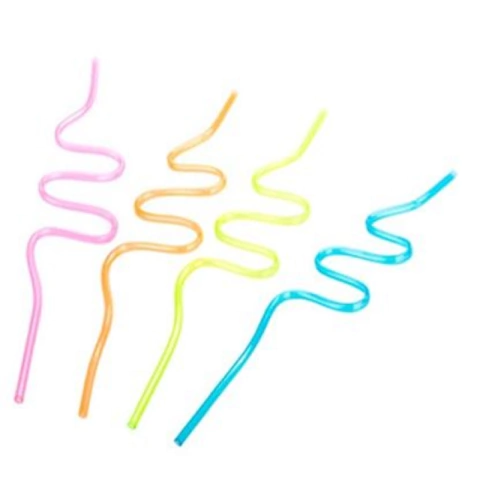 CANUDO ESPIRAL RÍGIDO COLORS C/04 UNIDADES - 01 UNIDADE