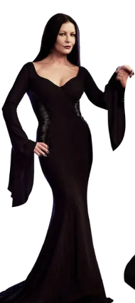 VESTIDO DE BRUXA MORTIÇA - 01 UNIDADE