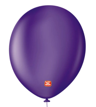 BALÃO 16pol. UNIQ ROXO PURPLE COM 10 UNIDADES - 01 UNIDADE