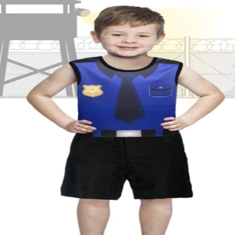 CONJUNTO POLICIAL COMBATE TAMANHO P - 01 UNIDADE