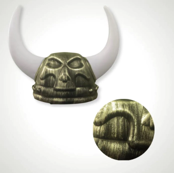 ADEREÇO FESTA TIPO CAPACETE VICKING CHIFRE LONGO