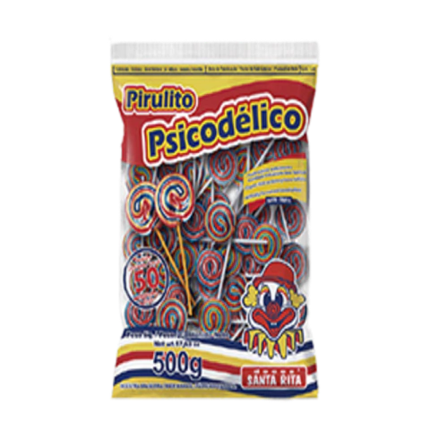 PIRULITO PSICODÉLICO 500g - 01 UNIDADE