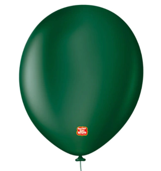 BALÃO 11pol. UNIQ VERDE SALVIA COM 25 UNIDADES - 01 UNIDADE
