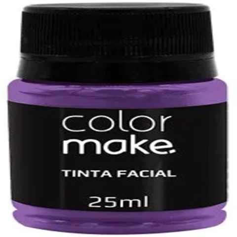 TINTA FACILAL LÍQUIDA ROXO COLORMAKE 25ML - 01 UNIDADE