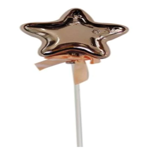 CAKE TOPPERS ESTRELA OURO - 01 UNIDADE
