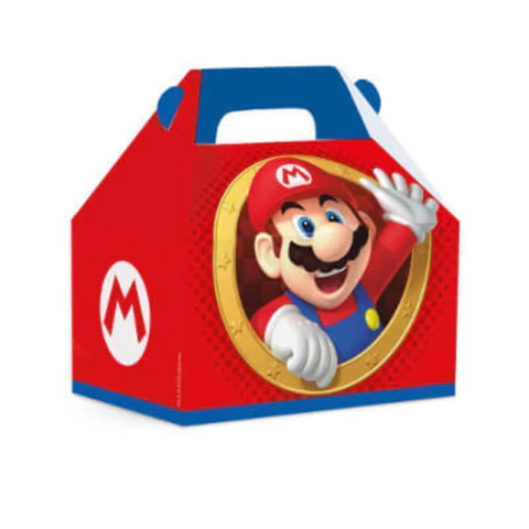 CX MALETA KIDS SUPER MARIO C/10 UNIDADES - 01 UNIDADE