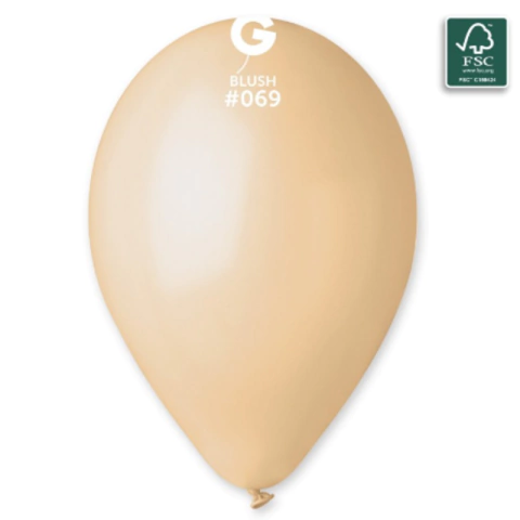 BALÃO GEMAR 5" BLUSH C/50 UNIDADES - 1 UNIDADE