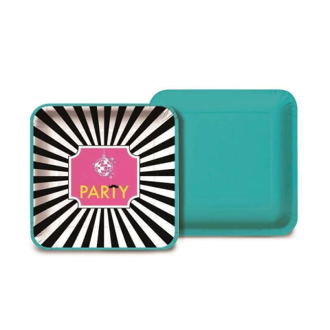 PRATO QUADRADO KEEP CALM