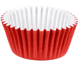 FORMINHA NUMERO 6 PAPEL COLORS VERMELHA 100 un - 01 UNIDADE