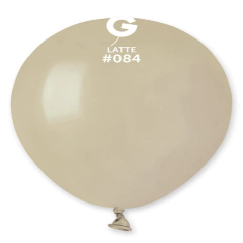 BALÃO GEMAR 12" LATTE C/50 UNIDADES - 01 UNIDADE