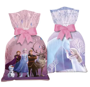 SACOLA PLASTICA DISNEY FROZEN 12 un.