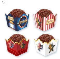 FORMINHA BRIGADEIRO FESTA OSCAR COM 24 UNIDADES - 01 UNIDADE