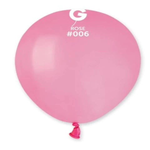 BALÃO GEMAR 5" ROSE C/100 UNIDADES - 01 UNIDADE