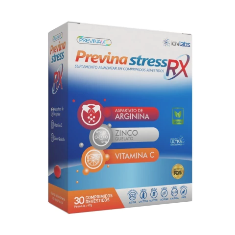 PREVINA STRESS RX 30 CPR/IDNLABS - comprar online