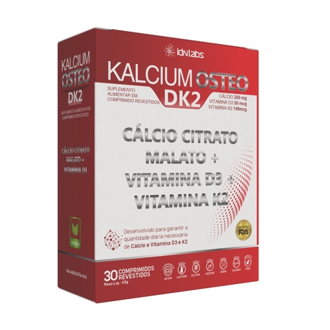 KALCIUM OSTEO DK2 30 COMPRIMIDOS IDN LABS / INOVE