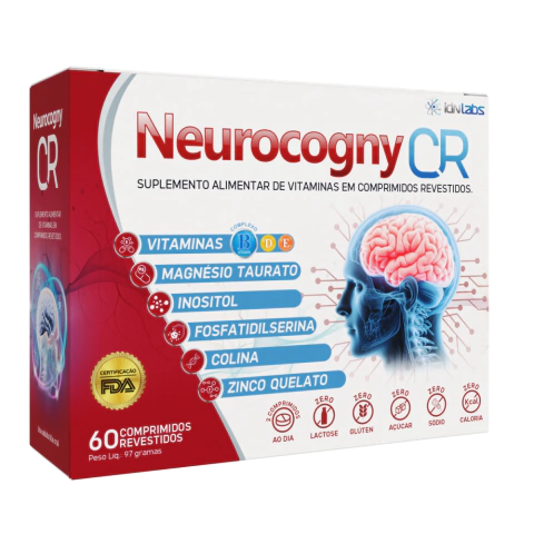 NEUROCOGNY CR – Suplemento para Saúde do Cérebro - 60 Comprimidos