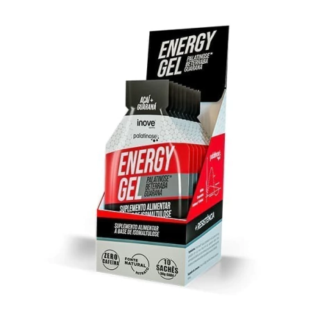 Energy Gel Palatinose 1 display com 10 Unidades