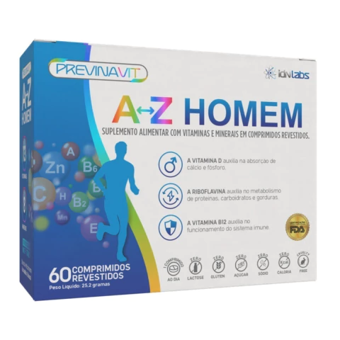 PREVINAVIT AZ HOMEM 60 COMPRIMIDOS - comprar online