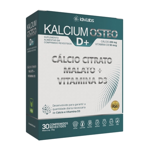 KALCIUM OSTEO D+ 30 COMPRIMIDOS IDN LABS / INOVE