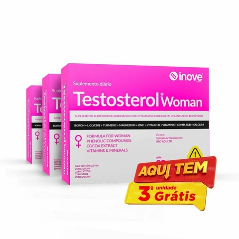 Testosterol Woman - Leve 3, Pague 2 - comprar online