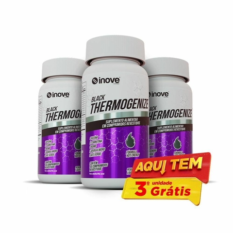Kit 03 Thermogenize Black - Leve 3, Pague 2 - Inove Nutrition - comprar online