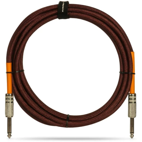 Cabo HAYONIK P10 x P10 3 metros TEXTIL PLAYER Marrom