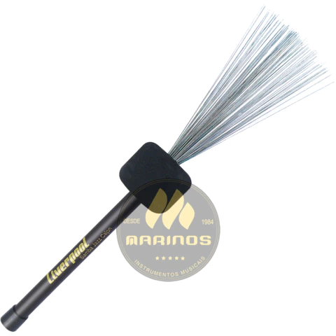 Vassourinha LIVERPOOL Cajon SAMBA JAZZ AÇO VAC005