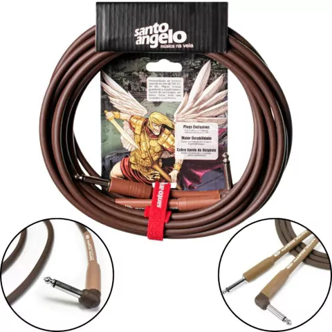 Cabo SANTO ANGELO P10L x P10 4.57m ACOUSTIC L 15FT
