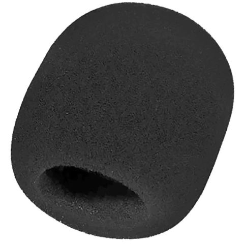 Espuma Microfone de Mão GNR Preta