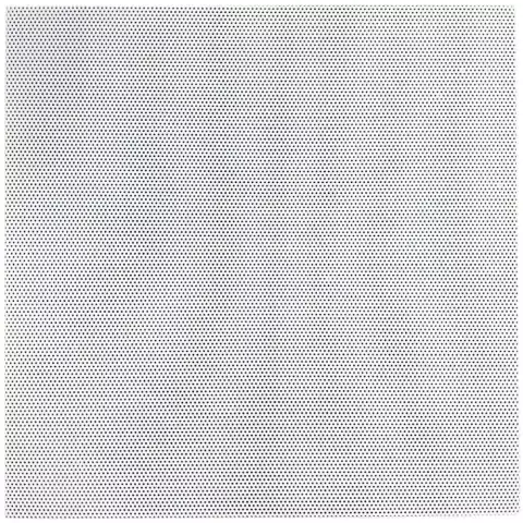 Grade para Arandela Sonofletor Alto Falante Quadrada com Filtro 21 x 21 Branca