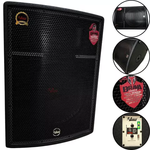 Caixa de Som LEACS BRAVA Passiva 15" 150W BRAVA 1500P