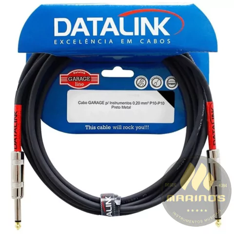 Cabo DATALINK GARAGE P10 x P10 3 metros