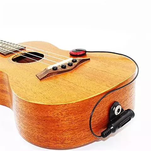 Microfone de Contato Captador Piezo para Guitarra Acústica, Violino, Violoncelo, Ukulele, Banjo, Bandolim e Outros Instrumentos