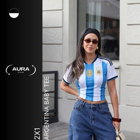 2x1 Argentina Baby Tee
