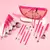 Kit de brochas watermelon x15 Montoc en internet