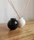 Mini Difusor Florero Negro Liso