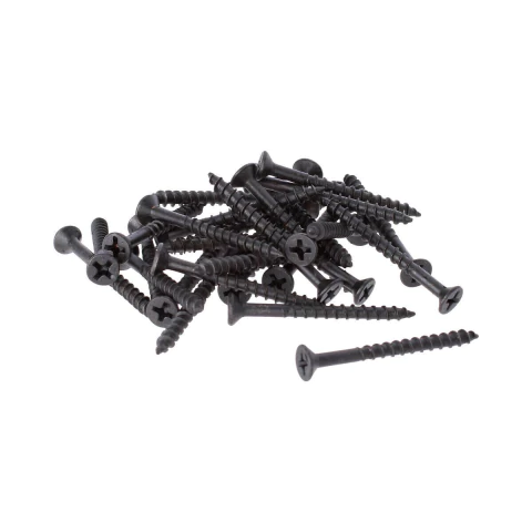 100 TORNILLOS VEKER 15402 6 X 1 1/4 NEGRO - comprar en línea