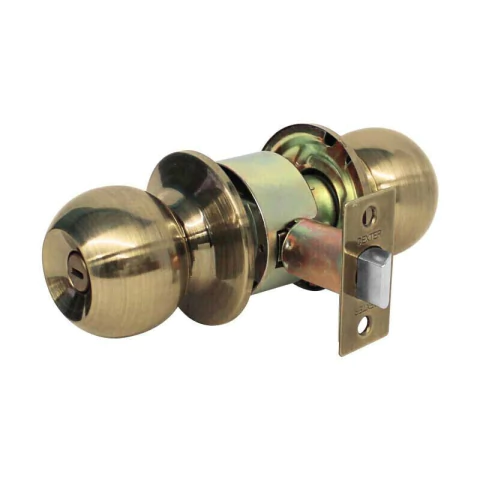 Cerradura Perilla Laton Antiguo Baño Hermex 28138 Esfera 23567 - comprar en línea