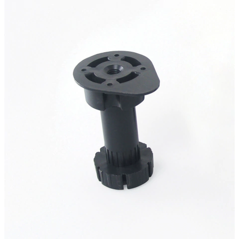 Pata niveladora para cocina 150mm Negra 100kgs