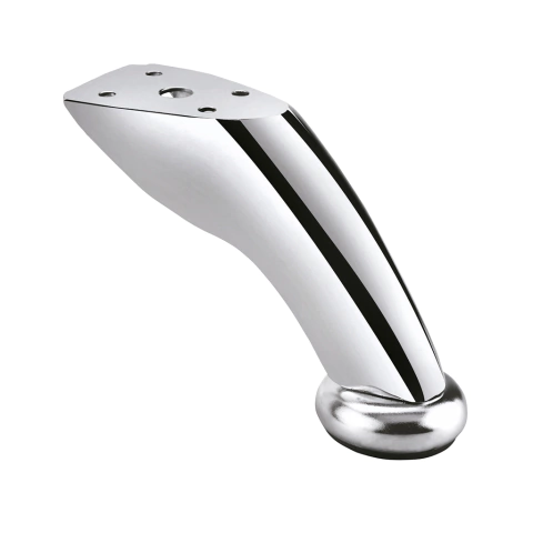 Pata para mueble curva 9cm 64A Cromo - comprar en línea